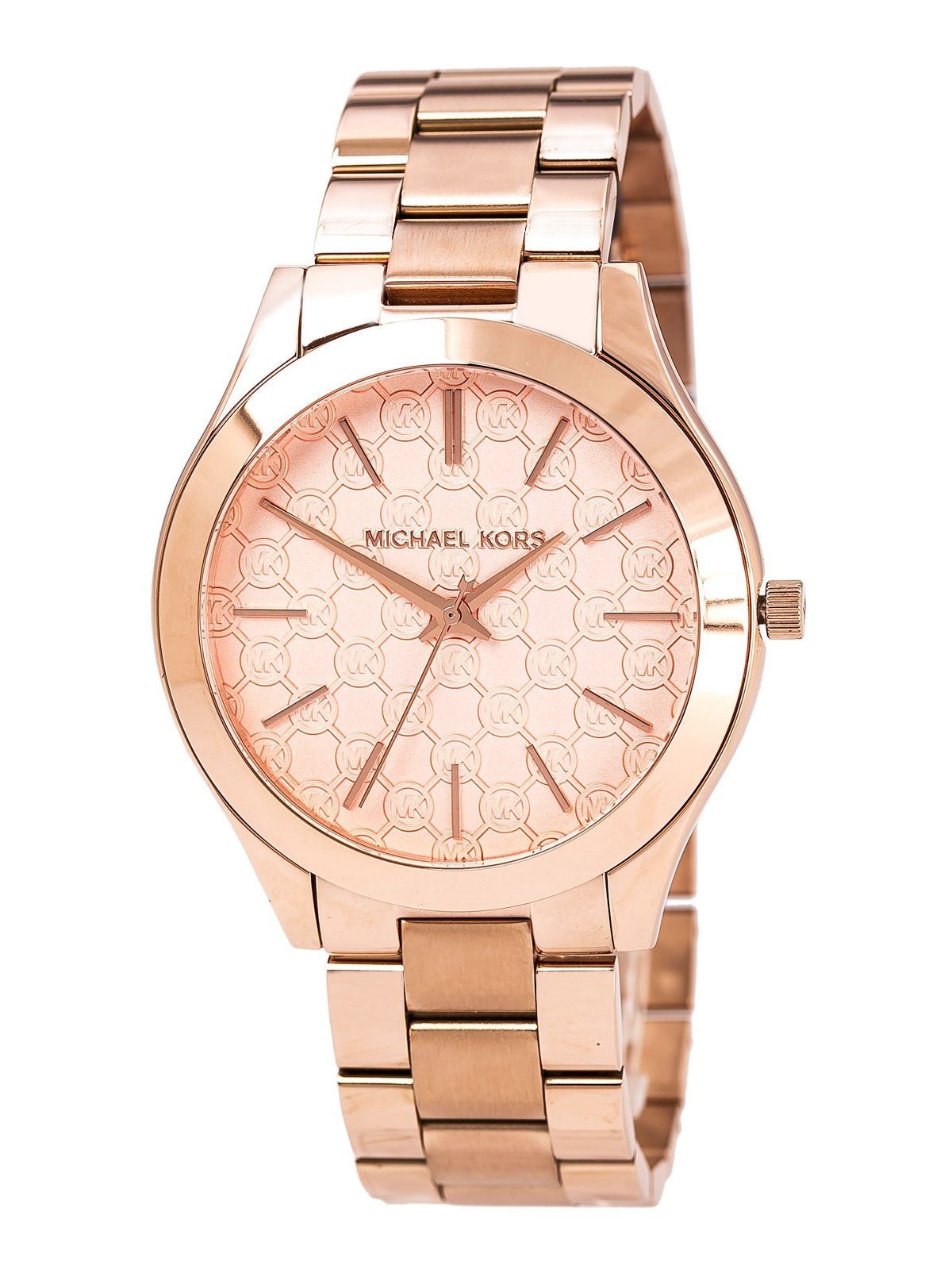 Michael Kors Runway Rose Gold Dial Rose Gold Steel Strap Watch for Women - MK3336