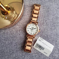 Coach Madison White Dial Rose Gold Steel Strap Watch for Women - 14502395