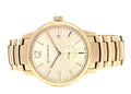 Burberry The Classic Yellow Gold Dial Gold Steel Strap Watch for Men - BU10006