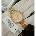 Fossil Jacqueline Rose Gold Dial Rose Gold Steel Strap Watch for Women - ES3632