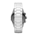 Emporio Armani Ceramic Chronograph White Dial White Ceramic Strap Watch For Men - AR1424