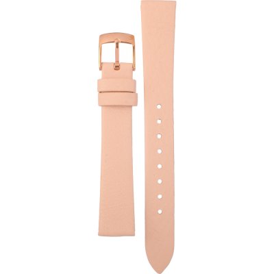 Emporio Armani Kappa White Dial Beige Leather Strap Watch For Women - AR2510