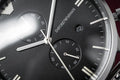 Emporio Armani Classic Chronograph Black Dial Silver Steel Strap Watch For Men - AR0389