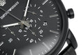 Emporio Armani Luigi Chronograph Black Dial Black Steel Strap Watch For Men - AR1895