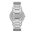 Emporio Armani Renato Quartz Black Dial Silver Steel Strap Watch For Men - AR11179