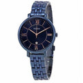 Fossil Jacqueline Blue Dial Blue Steel Strap Watch for Women - ES4094