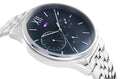 Tommy Hilfiger Damon Chronograph Blue Dial Silver Steel Strap Watch for Men - 1791416