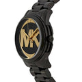 Michael Kors Runway Black Dial Black Steel Strap Watch for Women - MK6057