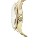 Fossil Cecile Multifunction Champagne Dial Gold Steel Strap Watch for Women - AM4510