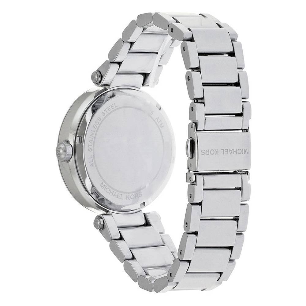 Michael Kors Parker Silver Dial Silver Steel Strap Watch for Women - MK5925