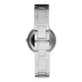 Fossil Virginia Silver Dial Silver Steel Strap Watch for Women - ES3282