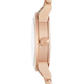 Burberry The City Beige Dial Rose Gold Steel Strap Watch for Women - BU9228