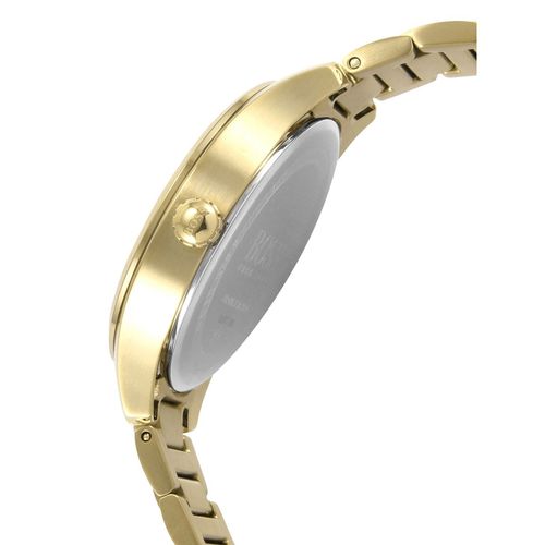 Hugo Boss Grand Course Gold Dial Gold Steel Strap Watch for Women - 1502584