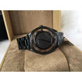 Marc Jacobs Tether Black Transparent Dial Black Stainless Steel Strap Watch for Women - MBM3419