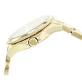 Fossil Cecile Multifunction Champagne Dial Gold Steel Strap Watch for Women - AM4510