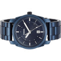 Fossil Machine Blue Dial Blue Steel Strap Watch for Men - FS5231