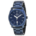 Fossil Machine Blue Dial Blue Steel Strap Watch for Men - FS5231