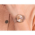 Michael Kors Portia Rose Gold Dial Rose Gold Mesh Bracelet Watch for Women - MK3845