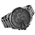 Diesel Mega Chief Chronograph Grey Dial Gunmetal Men's Watch - DZ4282