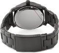 Fossil Machine Black Dial Black Steel Strap Watch for Men - FS4775