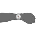 Fossil Neutra Chronograph White Dial Silver Mesh Bracelet Watch for Men - FS5382