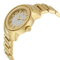 Movado Bold Gold Pave Dial Gold Steel Strap Watch For Women - 3600255