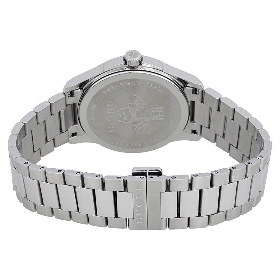 Gucci G Timeless Automatic Silver Stainless Steel Watch For Women - YA1264029