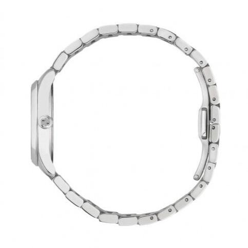 Gucci G Timeless Quartz Diamonds Silver Dial Two Tone Steel Strap Watch For Women - YA1265016