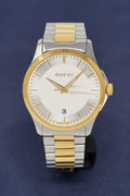 Gucci G Timeless 38mm Two Tone Quartz Stainless Steel Watch For Men - YA126474