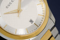 Gucci G Timeless 38mm Two Tone Quartz Stainless Steel Watch For Men - YA126474