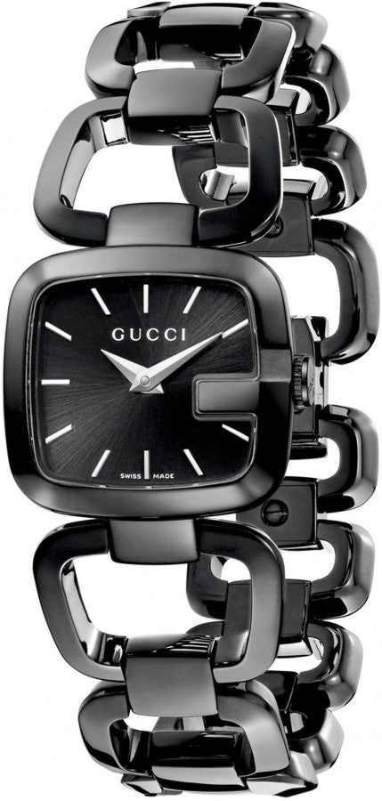 Gucci G Gucci 125 G Series Bracelet Black Dial Watch For Women - YA125403