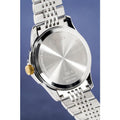 Gucci G Timeless Quartz Silver Dial Two Tone Mesh Bracelet Watch For Men - YA126409