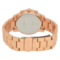 Guess Mini Sunrise Multi Function Analog Turquoise Dial Rose Gold Steel Strap Watch For Women - W0448L8