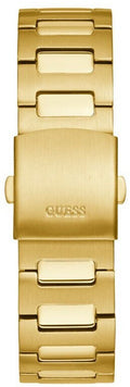 Guess Scope Gold Dial Gold Steel Strap Watch for Men - GW0454G2