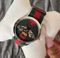 Gucci Le Marche des Merveilles Quartz Two Tone Dial Two Tone Nylon Strap Unisex Watch - YA1264060