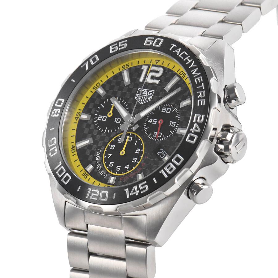 Tag Heuer Formula 1 Chronograph Black Dial Silver Steel Strap Watch for Men - CAZ101AC.BA0842