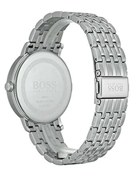 Hugo Boss Corporal Blue Dial Silver Steel Strap Watch for Men - 1513642