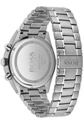 Hugo Boss Champion Chronograph Blue Dial Silver Steel Strap Watch for Men - 1513818