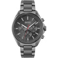 Hugo Boss Distinct Grey Dial Gren Steel Strap Watch for Men - 1513858