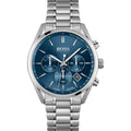 Hugo Boss Champion Chronograph Blue Dial Silver Steel Strap Watch for Men - 1513818