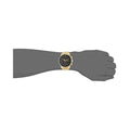 Hugo Boss Navigator Black Dial Gold Steel Strap Watch for Men - 1513531