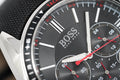 Hugo Boss Driver Black Dial Black Nylon Strap Watch for Men -1513087