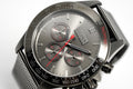 Hugo Boss Ikon Chronograph Grey Dial Grey Mesh Bracelet Watch for Men - 1513443