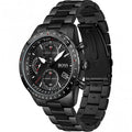 Hugo Boss Pilot Edition Chronograph Black Dial Black Steel Strap Watch for Men - 1513854