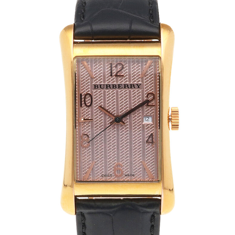 Burberry Heritage Brown Dial Brown Leather Strap Watch for Men - BU3000