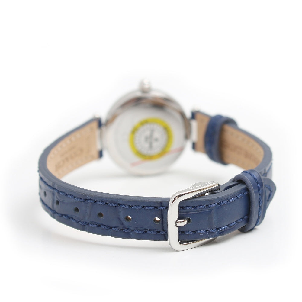 Coach Park Navy Blue Dial Navy Blue Leather Strap Watch for Women - 14503535