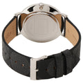 Coach Charles Black Dial Black Leather Strap Watch for Men - 14602157