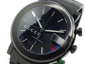 Gucci G Chrono Black Dial Quartz 44mm Watch For Men - YA101331