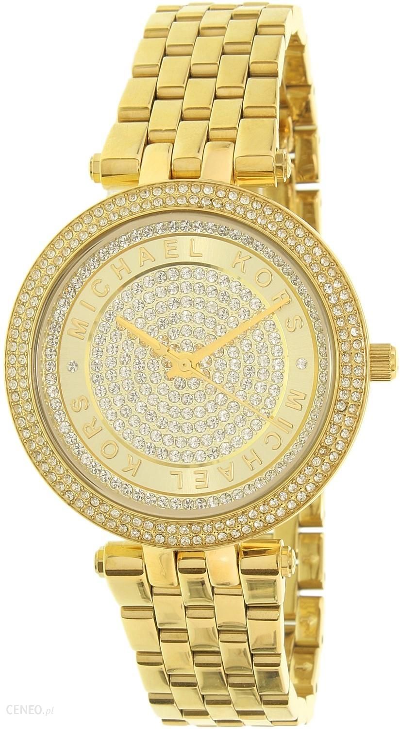 Michael Kors Darci Gold Dial Gold Steel Strap Watch for Women - MK3445