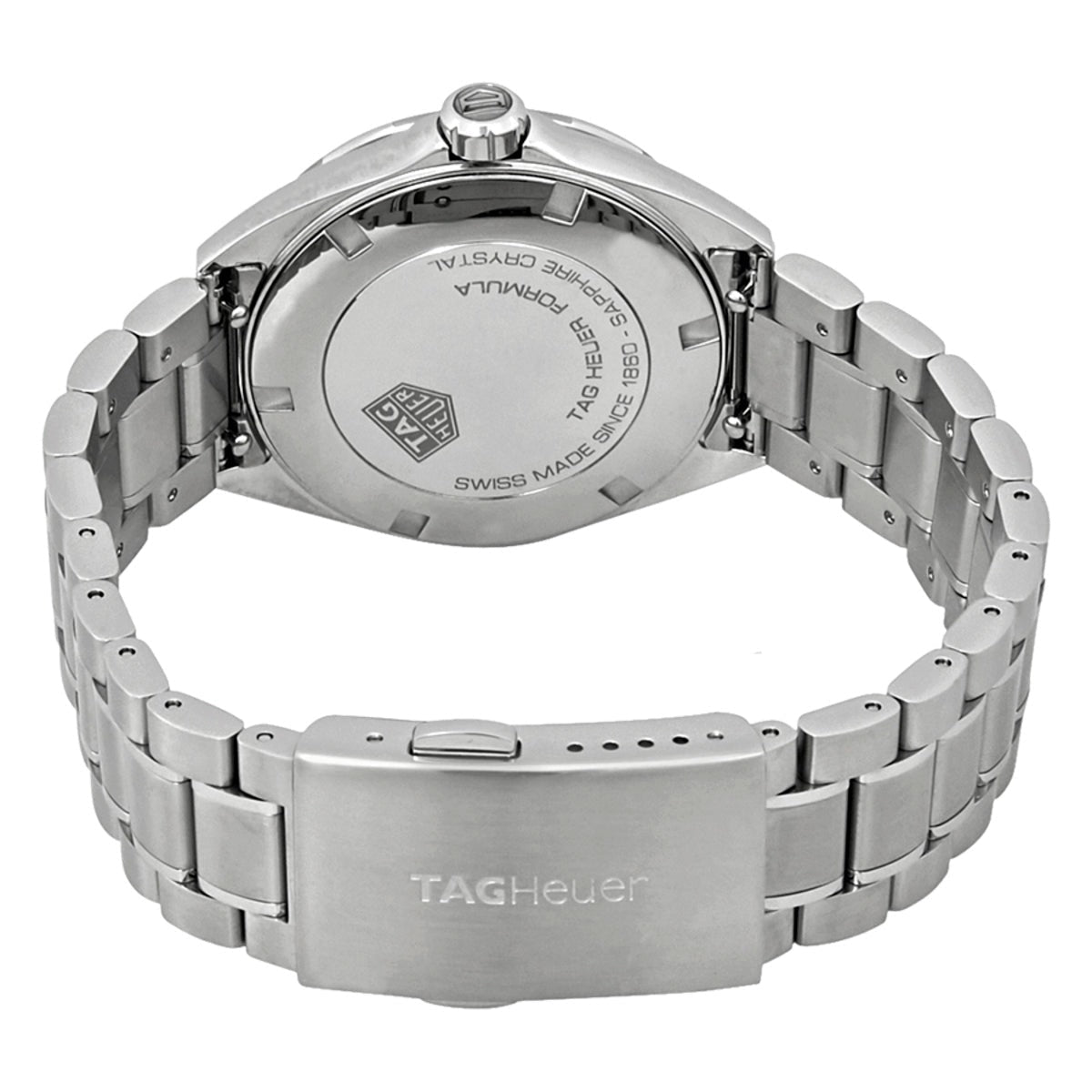 Tag Heuer Formula 1 35mm White Mother of Pearl Dial Silver Steel Strap Watch for Women - WBJ1318.BA0666